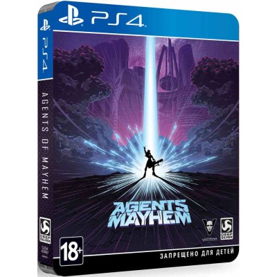 Agents of Mayhem - Steelbook Edition [PS4, русские субтитры]